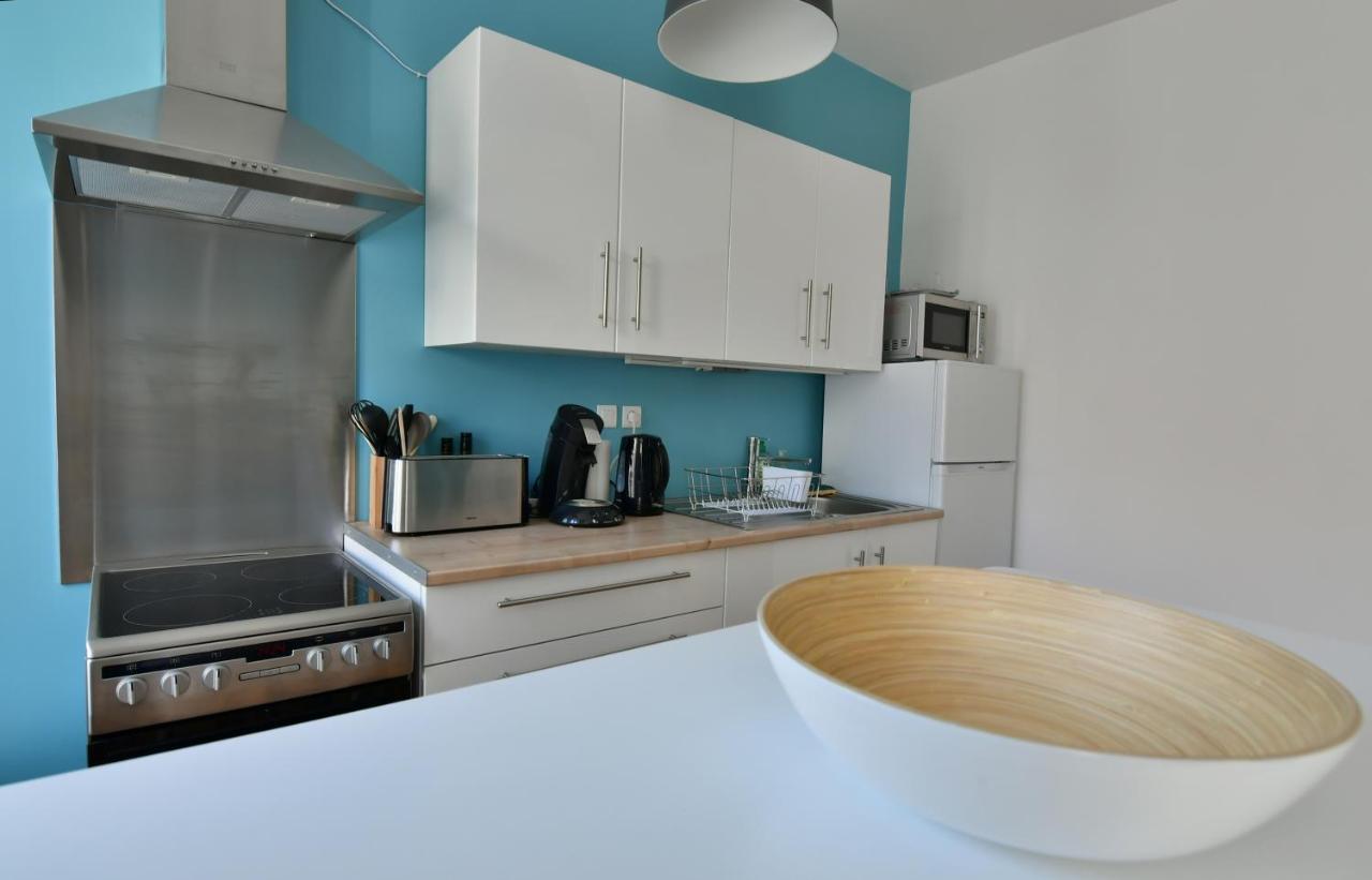 Le 44 - T2 rénové moderne et confortable en centre-ville Montluçon Exterior foto