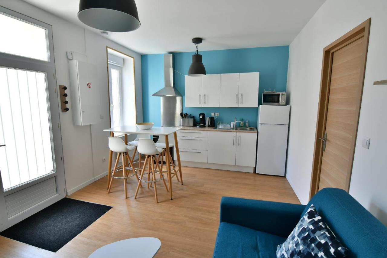Le 44 - T2 rénové moderne et confortable en centre-ville Montluçon Exterior foto